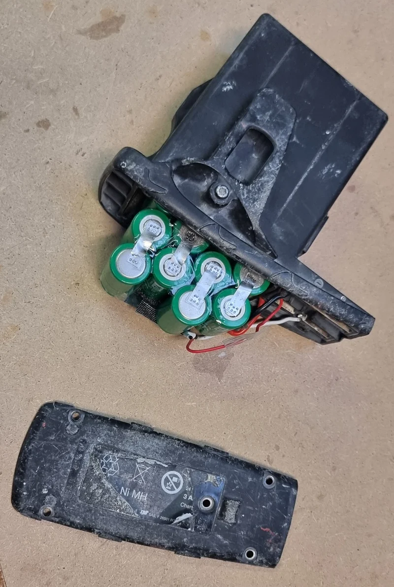 Reconditionnement batterie SPIT 328 24V 3000mAh NiMH