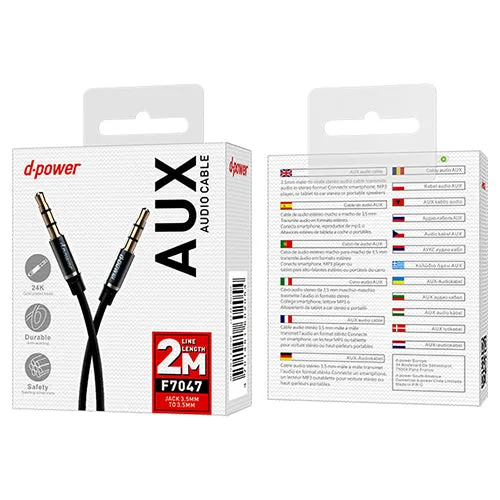 D-Power CABLE Audio 2M F7047
