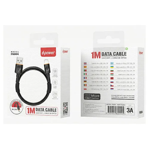 D-Power Micro USB Cable 3A F6004