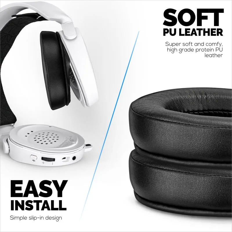 Steelseries Arctis Enhanced Gaming Earpads avec gel de refroidissement et mousse à mémoire de forme - Conçus pour la plupart des casques Arctis