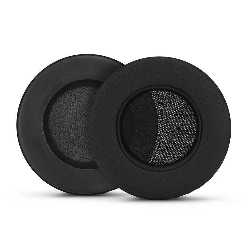 Coussinets d'oreille en mousse à mémoire de forme pour casque - ronds - perforés