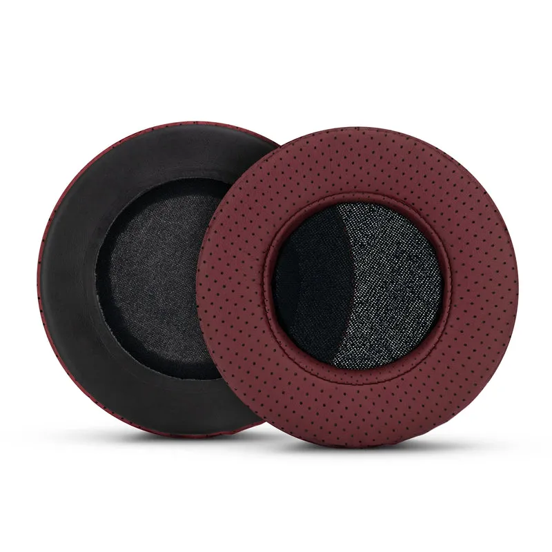 Coussinets d'oreille en mousse à mémoire de forme pour casque - ronds - perforés