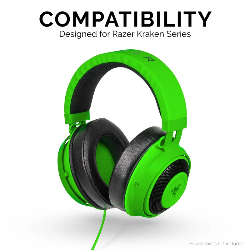 Oreillettes de rechange en cuir de mouton Razer Kraken
