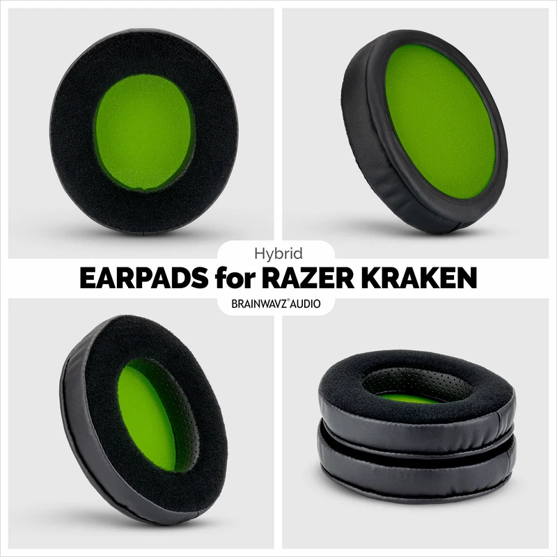 Oreillettes de rechange Razer Kraken - Hybride