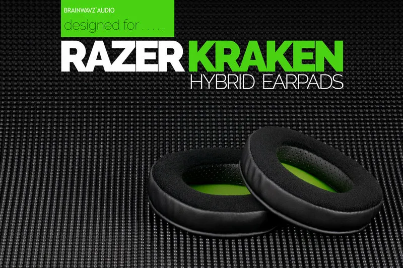 Oreillettes de rechange Razer Kraken - Hybride