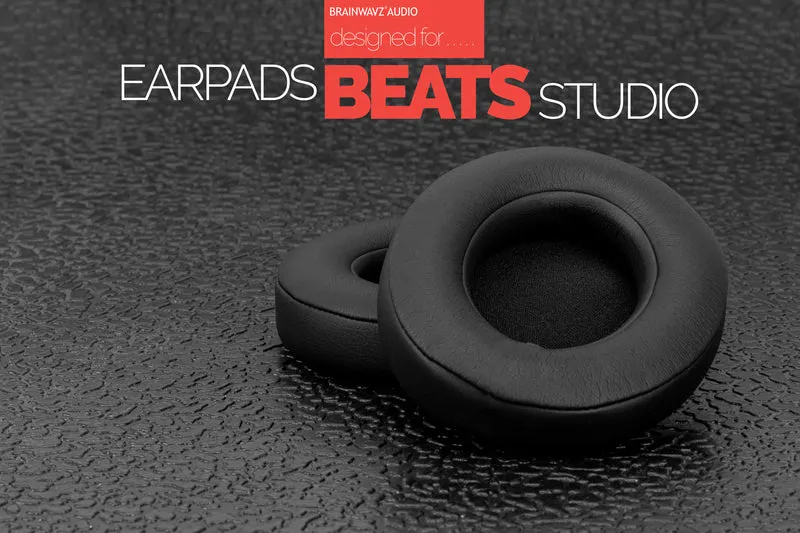 Oreillettes de remplacement BEATS Studio Premium par Brainwavz
