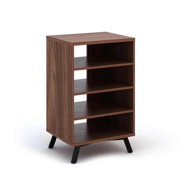 Sonora S40A5MB | Meuble audio - 5 étagères - Grande capacité de rangement - Brun moyen