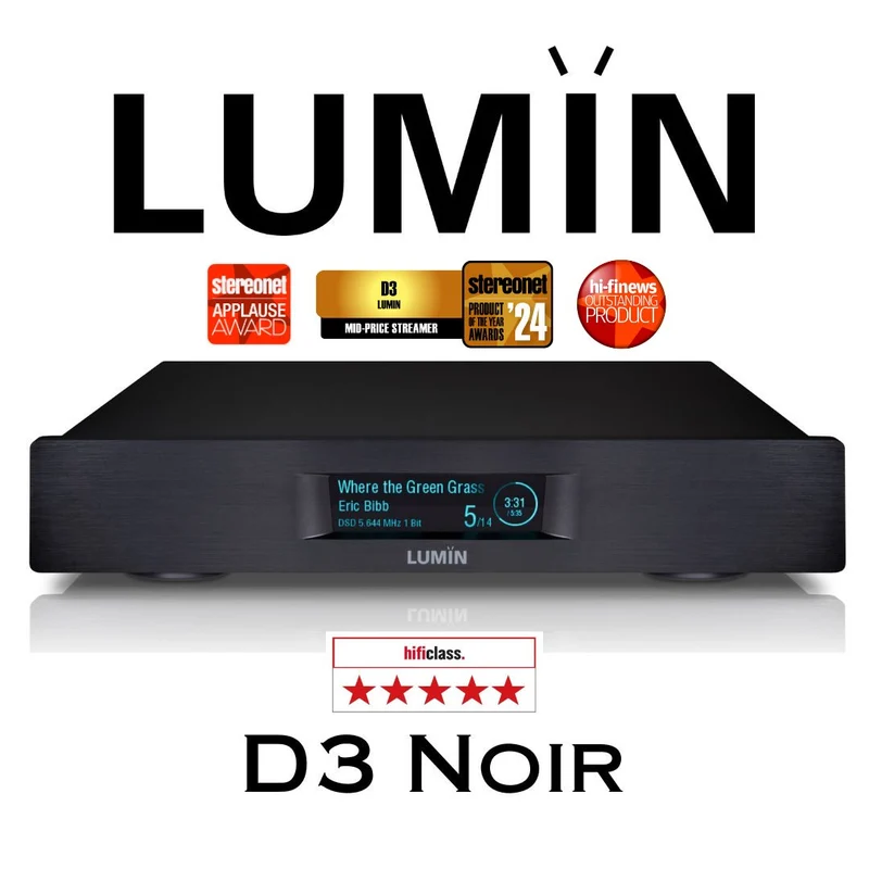 Lumin D3 - Lecteur réseau avec DAC Intégré