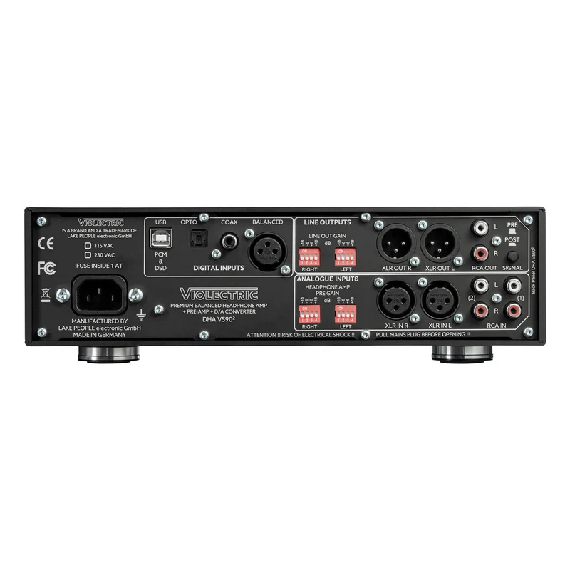 VIOLECTRIC DHA V590² - Premium Kopfhörerverstärker & DAC