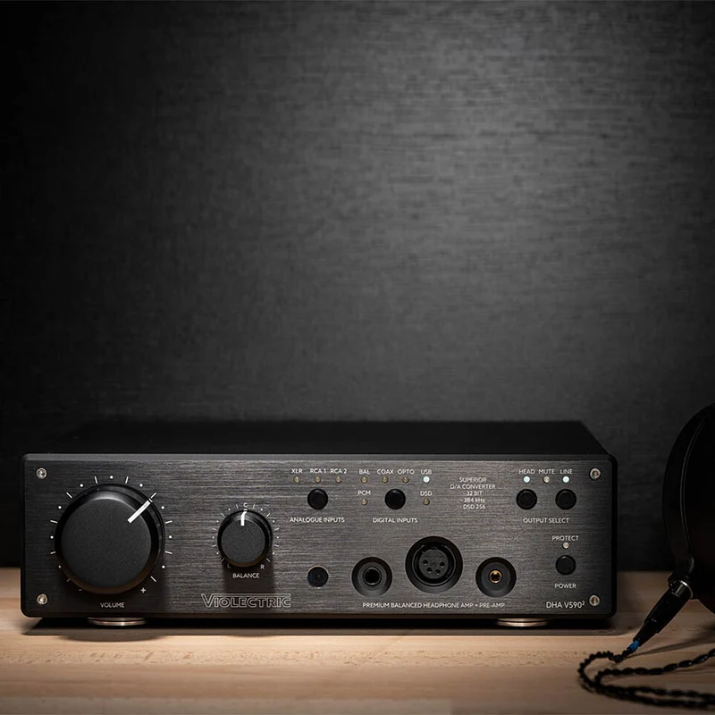 VIOLECTRIC DHA V590² PRO - Premium Kopfhörerverstärker & DAC