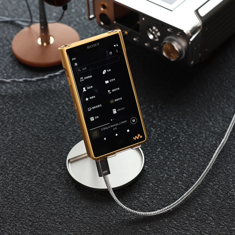 HS110 HiFi Desktop Stand für DAPs, Phones, Tablets etc.