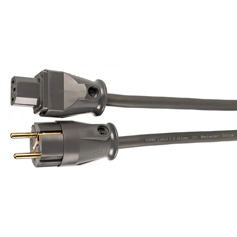 Supra Cables LoRad Netzkabel 2.5 SPC (EU) 10A