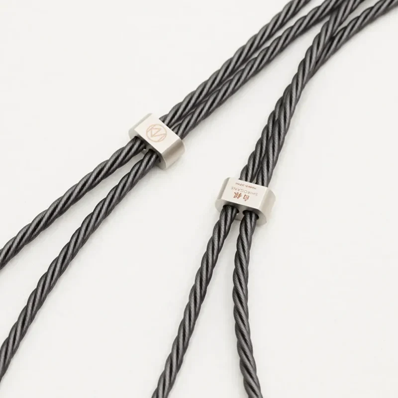 Brise Audio SHIROGANE HP Ultimate - Flagship Silber-Kopfhörerkabel