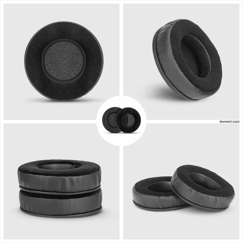 Oreillettes en mousse à mémoire de forme pour casque - rondes - hybrides