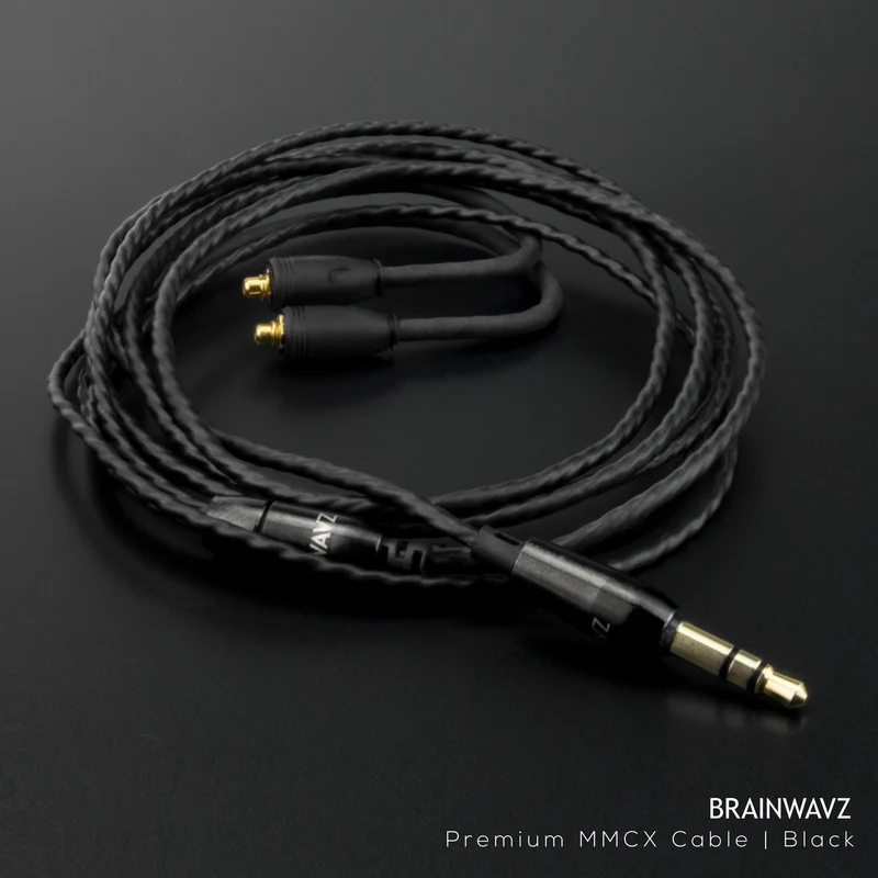 Câble pour écouteurs avec connecteur MMCX (jack 3.5 mm)