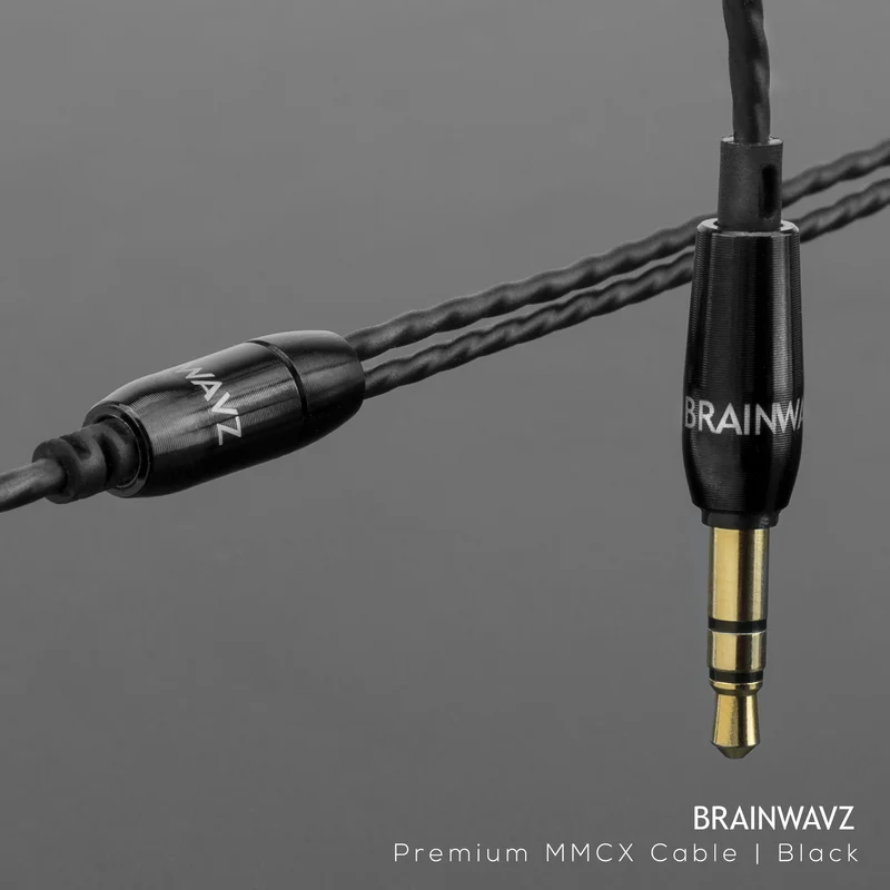 Câble pour écouteurs avec connecteur MMCX (jack 3.5 mm)