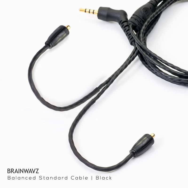 Câble symétrique avec connecteur MMCX (jack 2.5 mm)
