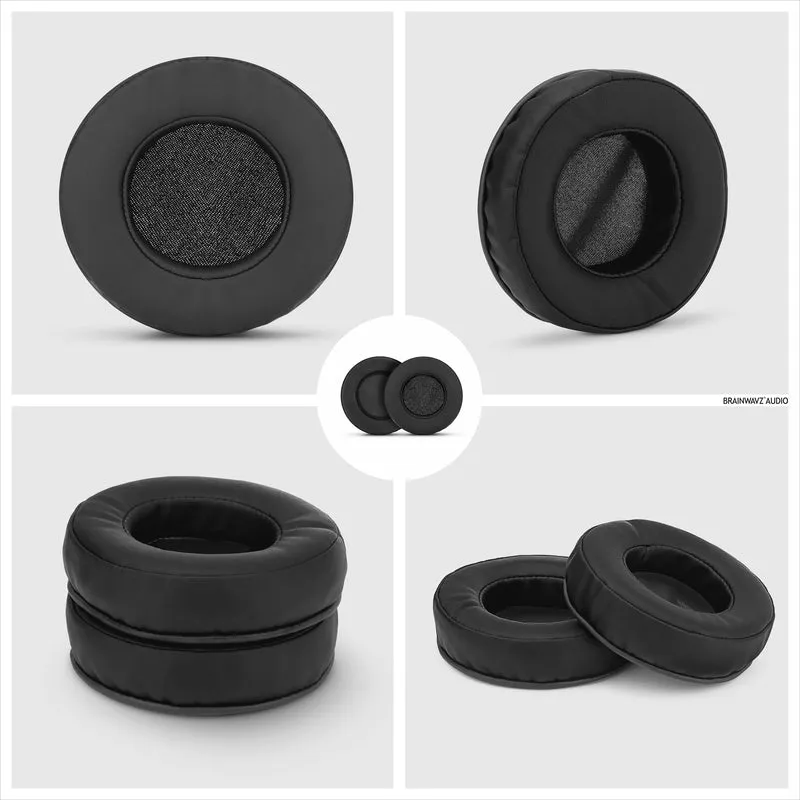Coussinets d'oreille en mousse à mémoire de forme pour casque - ronds