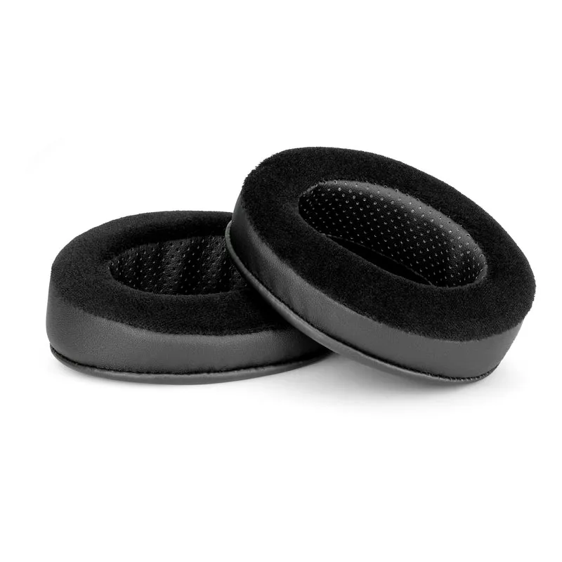 Coussinets d'oreille en mousse à mémoire de forme pour casque ovale à angle hybride