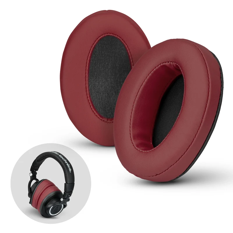 Coussinets d'oreille en mousse à mémoire de forme ovale pour casque