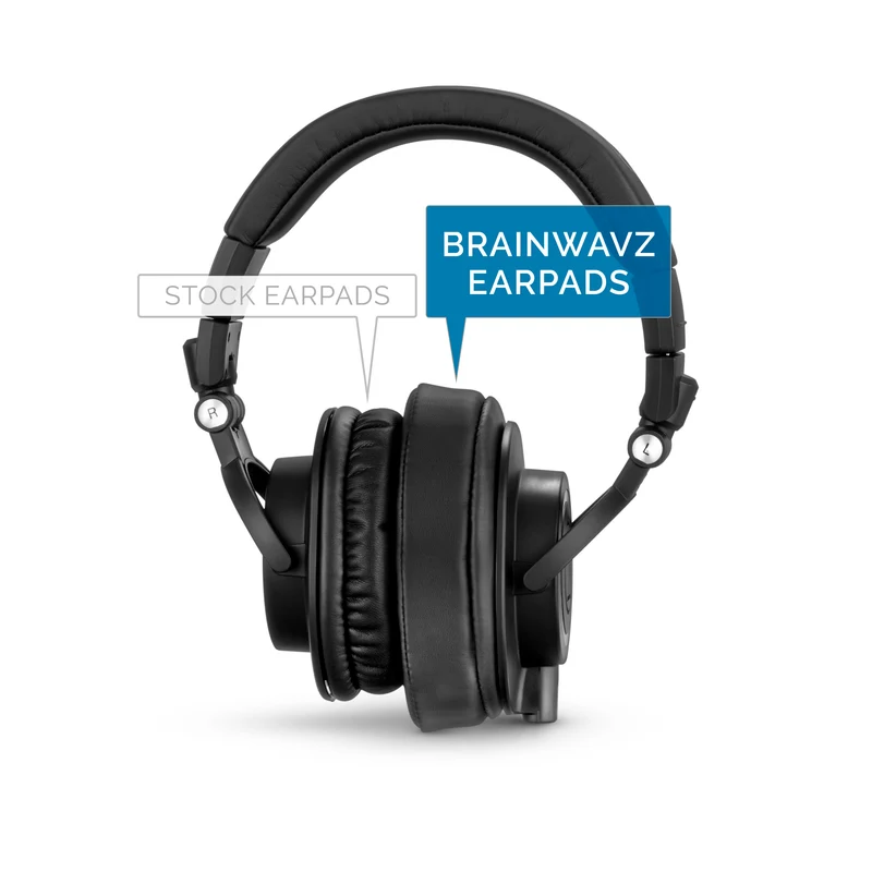 Oreillettes de rechange ovales - Convient à de nombreux casques