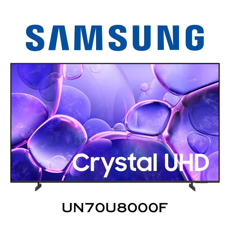 Samsung UN70U8000F | Téléviseur 70'' HDR, Processeur Crystal 4K, UHD Dimming