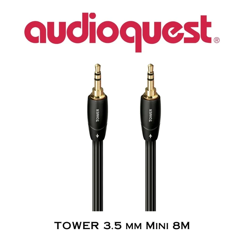 Audioquest Tower | Câble interconnexion stéréo 3.5mm Mini