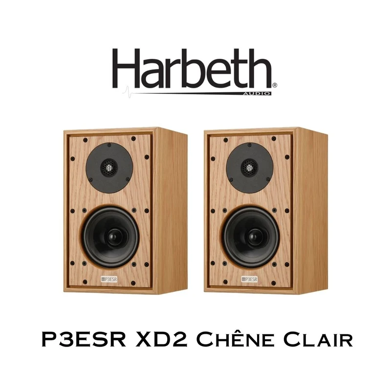 Harbeth P3ESR XD2 | Enceintes acoustiques d'étagère 2 voies