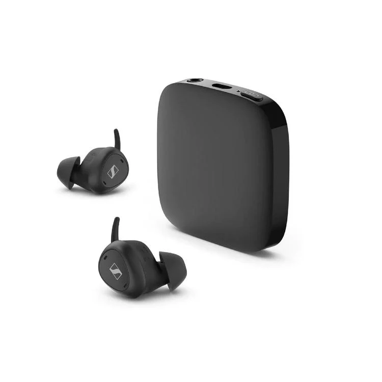 Sennheiser TV Clear Set | Casque intra-auriculaire - Sans fil - Bluetooth - Connecteur TV - Noir