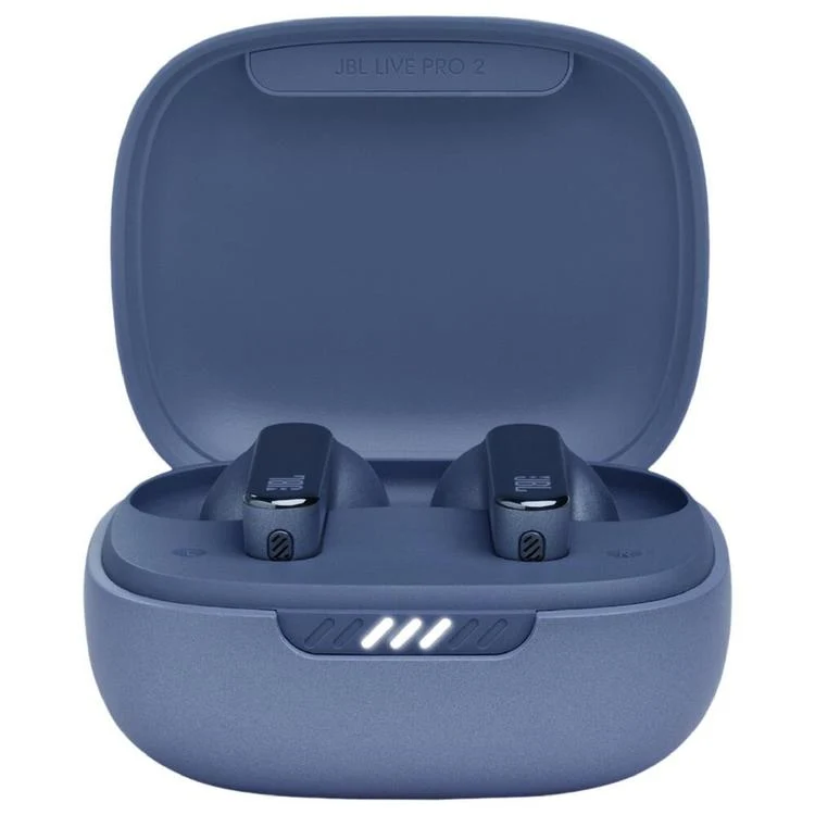 JBL Live Pro 2 TWS | Casque intra-auriculaire - 100% sans fil - Bluetooth - Smart Ambient - 6 microphones - Bleu