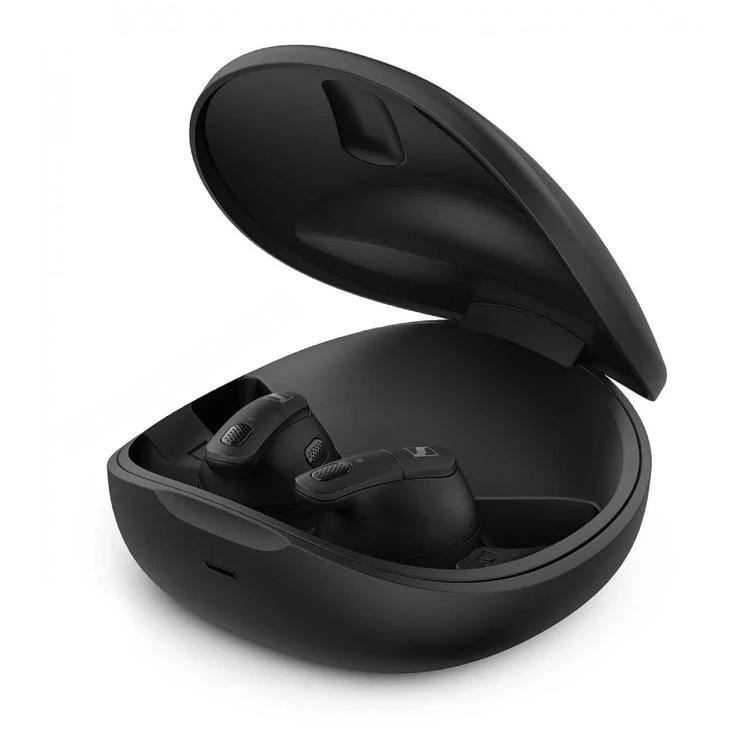 Sennheiser Conversation Clear Plus | Casque intra-auriculaire - Véritablement sans fil - Bluetooth - Suppression active du bruit - Noir