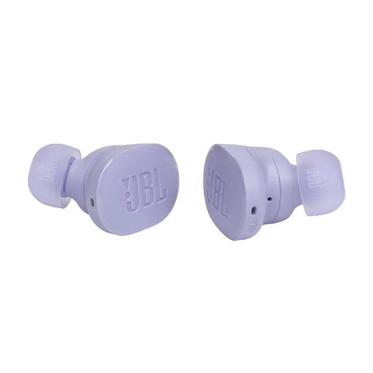 JBL Tune Buds | Casque intra-auriculaire - Vraiment sans fil - Bluetooth - Réduction du bruit - 4 microphones - Violet