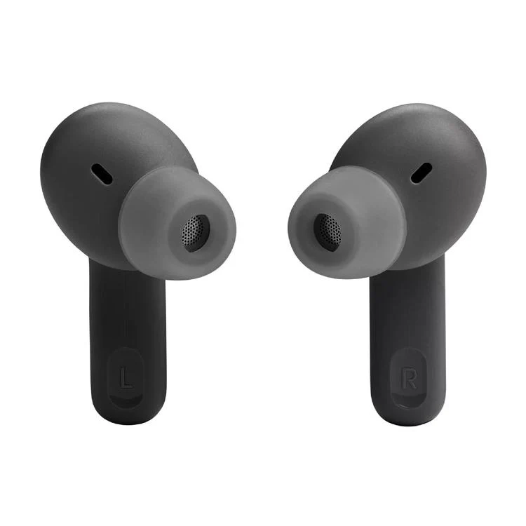 JBL Tune Beam | Casque intra-auriculaire - Vraiment sans fil - Bluetooth - Smart Ambient - Design autocollant - Noir
