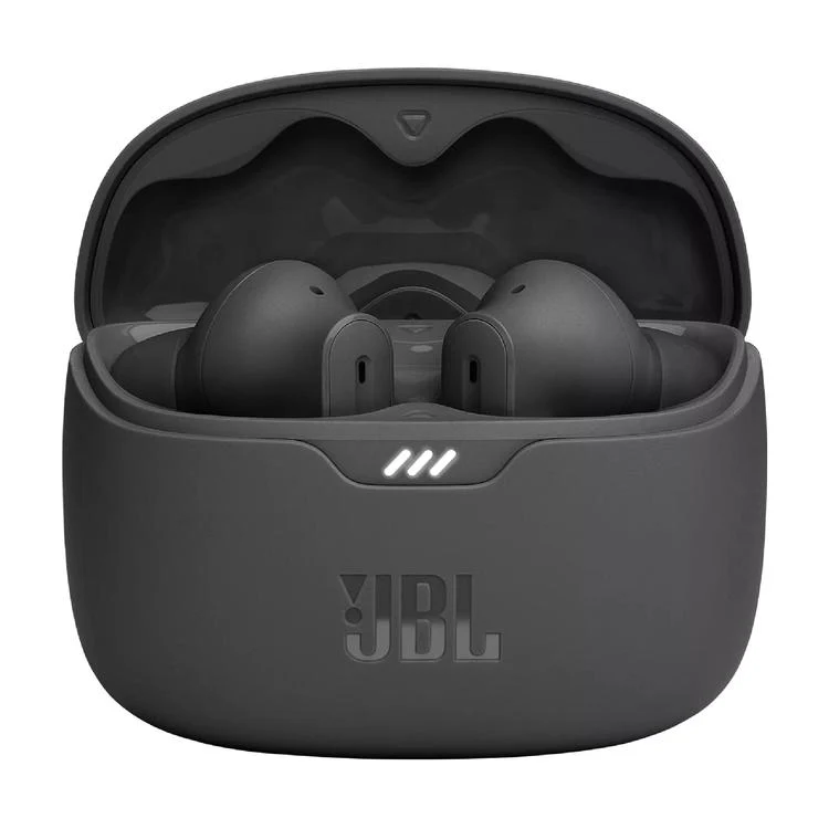 JBL Tune Beam | Casque intra-auriculaire - Vraiment sans fil - Bluetooth - Smart Ambient - Design autocollant - Noir