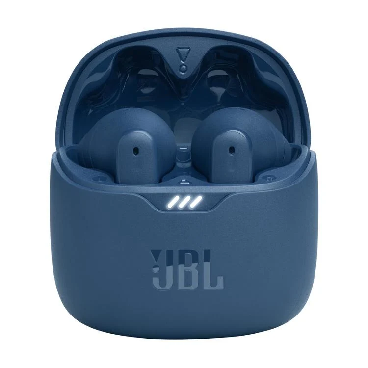 JBL Tune Flex | Casque intra-auriculaire - Vraiment sans fil - Bluetooth - Réduction du bruit - Design autocollant - IPX4 - Bleu