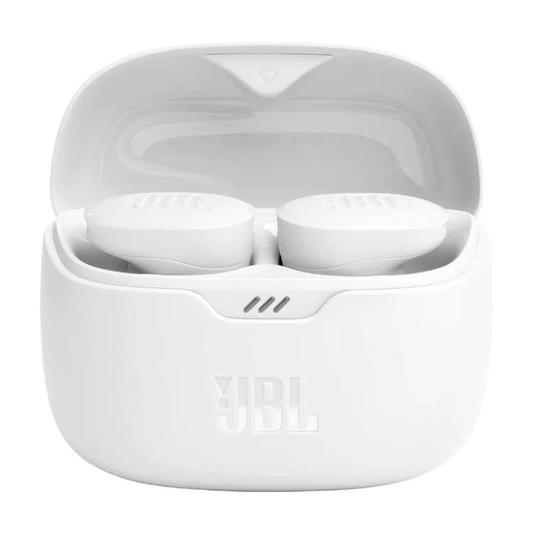JBL Tune Buds | Casque intra-auriculaire - Vraiment sans fil - Bluetooth - Réduction du bruit - 4 microphones - Blanc