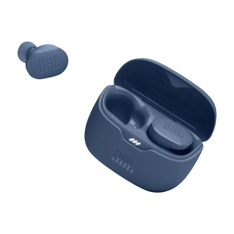 JBL Tune Buds | Casque intra-auriculaire - Vraiment sans fil - Bluetooth - Réduction du bruit - 4 microphones - Bleu