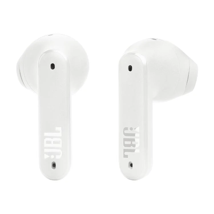 JBL Tune Flex | Casque intra-auriculaire - Vraiment sans fil - Bluetooth - Réduction du bruit - Design autocollant - IPX4 - Blanc