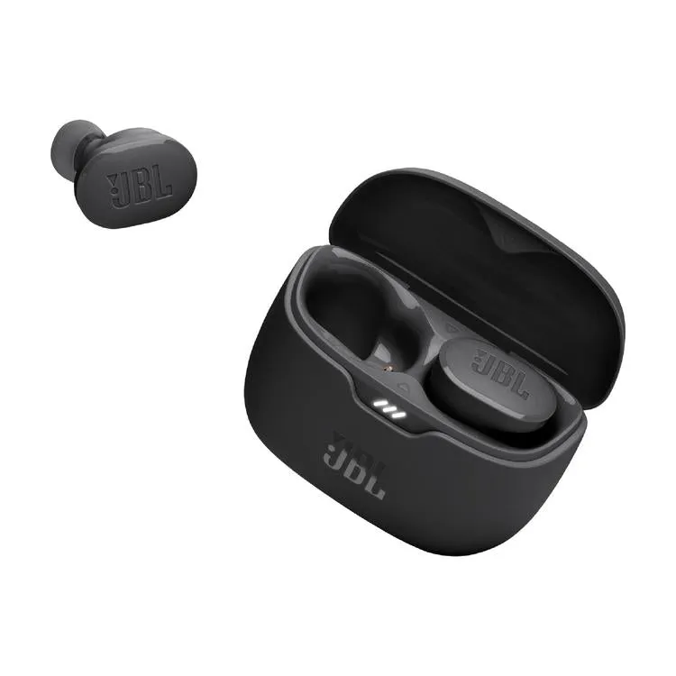 JBL Tune Buds | Casque intra-auriculaire - Vraiment sans fil - Bluetooth - Réduction du bruit - 4 microphones - Noir