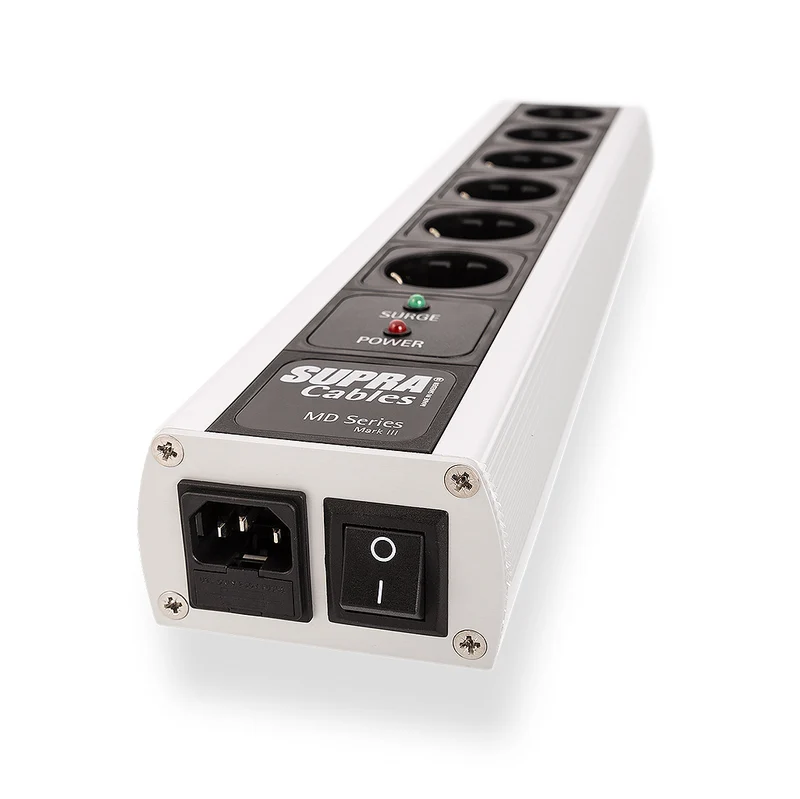 Supra Cables LoRad Netzleiste MK III - EU Version mit Filter und Switch