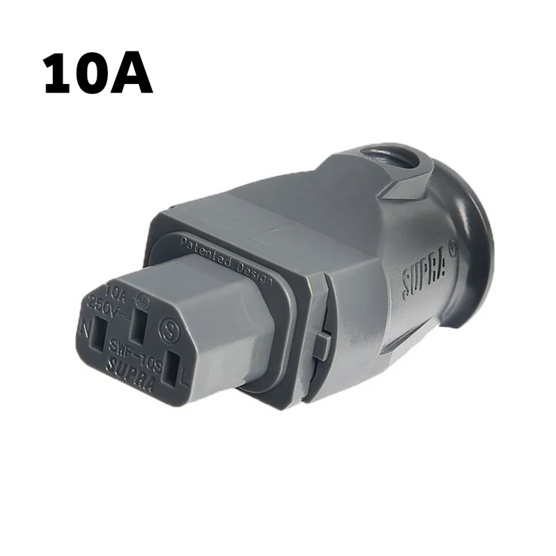 Supra Cables LoRad MK II Netzkabel - EU Stecker gewinkelt