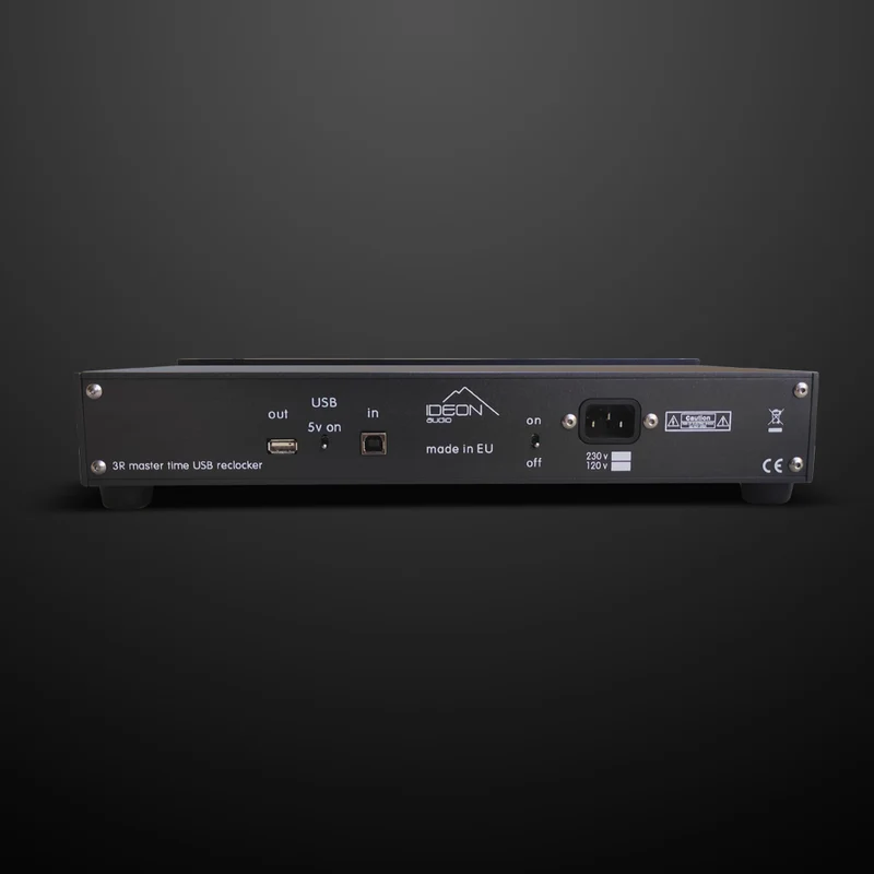 Ideon Audio 3R Master Time Black Star - USB Reclocker | Regenerator