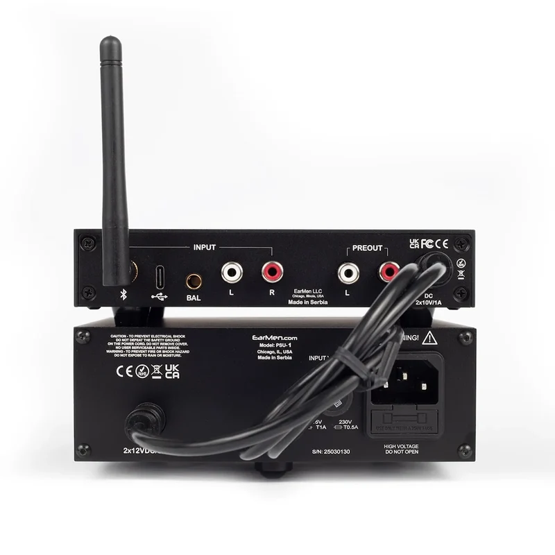 EarMen CH-Amp Signature - Vollsymmetrischer Kopfhörerverstärker mit DAC