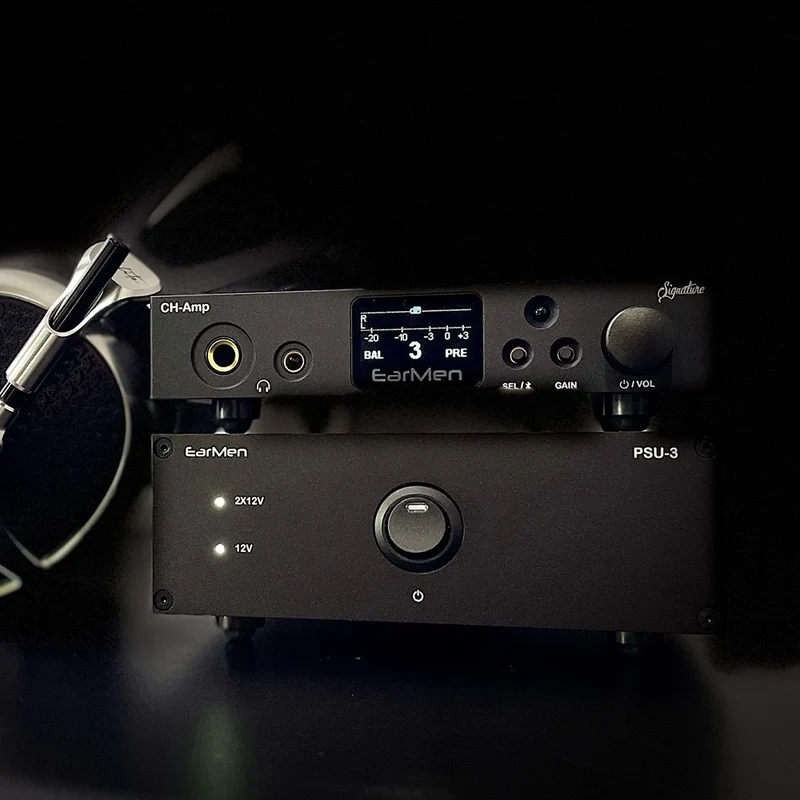 EarMen CH-Amp Signature - Vollsymmetrischer Kopfhörerverstärker mit DAC