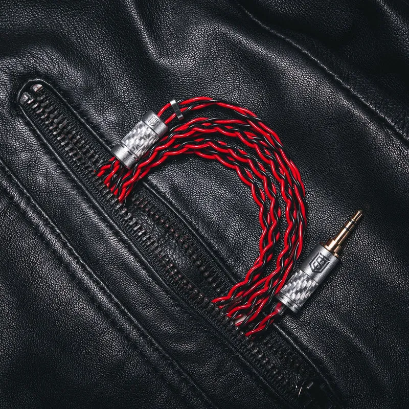 Satin Audio Gaïa II - red | black