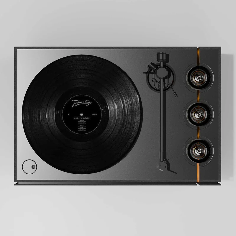 Fennessy Hym RAYS - All in One Plattenspieler / Röhrenverstärker & Bluetooth Speaker