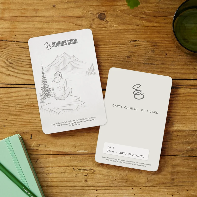 Carte-cadeau traditionnelle