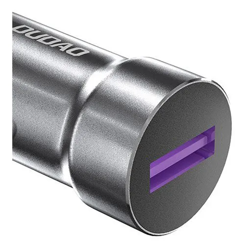 R4PRO USB CAR CHARGER QUICK CHARGE 3.0 5A 22.5 W GRAY -DUDAO
