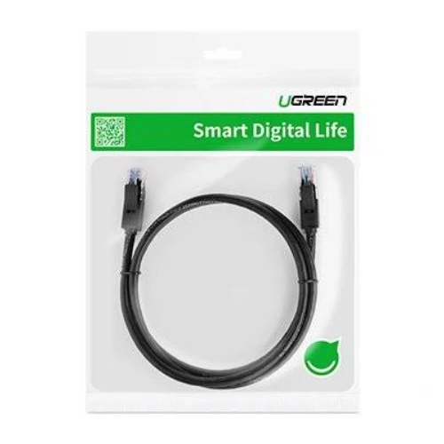 UGREEN CABLE INTERNET NETWORK CABLE ETHERNET PATCHCORD RJ45 CAT 6 UTP 1000MBPS 5M BLACK