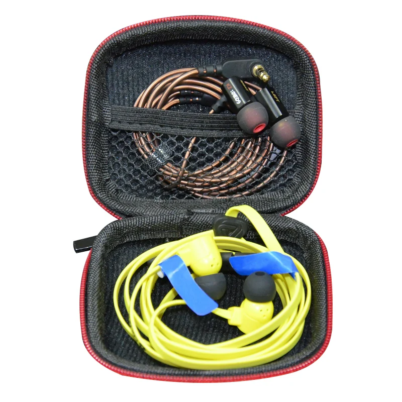 【KZ pirmium case】Hard Shell Earphone Carrying Case – Portable Storage Bag for IEMs & Earbuds